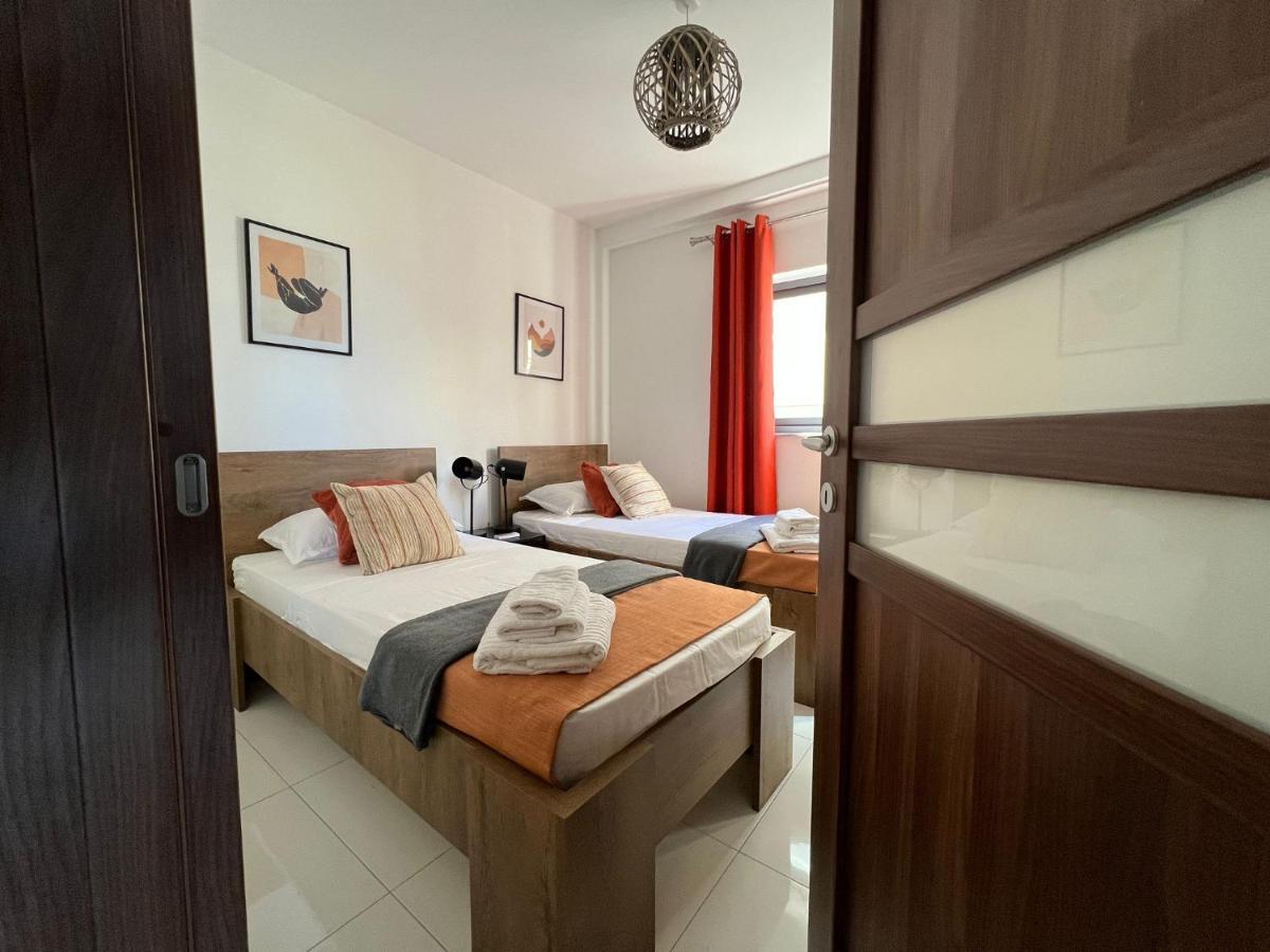 Brand New Apartment 2 Mins From Seafront San Pawl il-Baħar Eksteriør bilde
